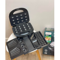 Мультимейкер-бутербродниця 6 в 1 Rainberg RB-2276  Потужність і універсальність для ідеальних сніданків